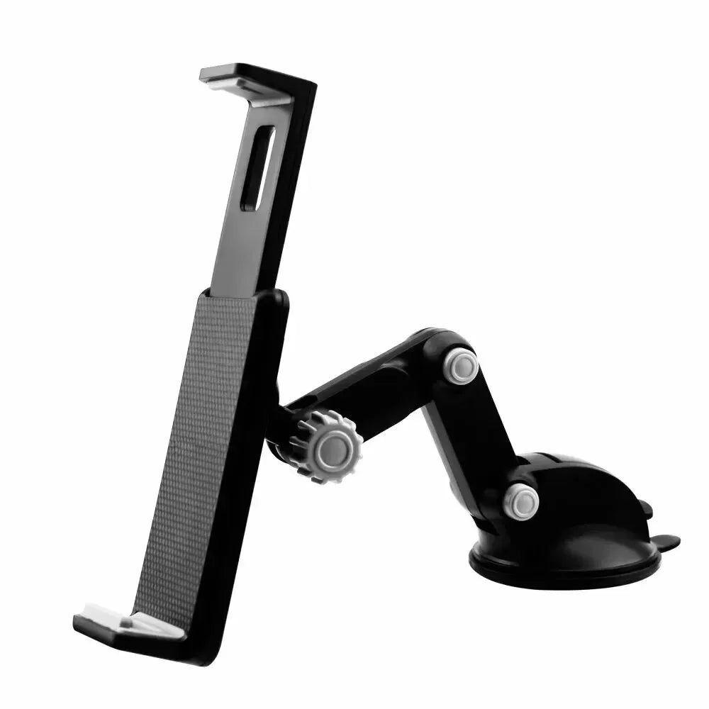Universal Car Tablet Phone Mount Adjustable Suction Cup Windshield Dashboard Holder 360° Rotating Stand for Smartphone GPS