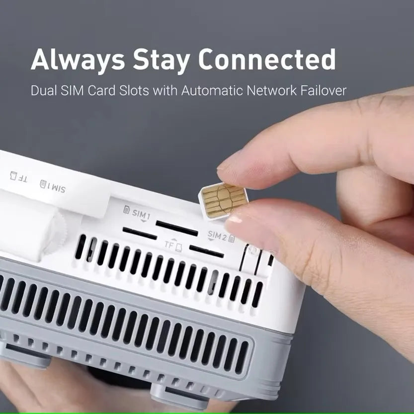 GL.iNet Puli AX GL-XE3000 Wi-Fi 6 5G NR Cellular Router Portable Dual Band (2.4GHz) and 2402Mbps (5GHz),Dual SIM Slot,6400mAh Battery, OpenWrt, VPN, Remote Work, T-Mobile & AT&T IoT Certified, Office,