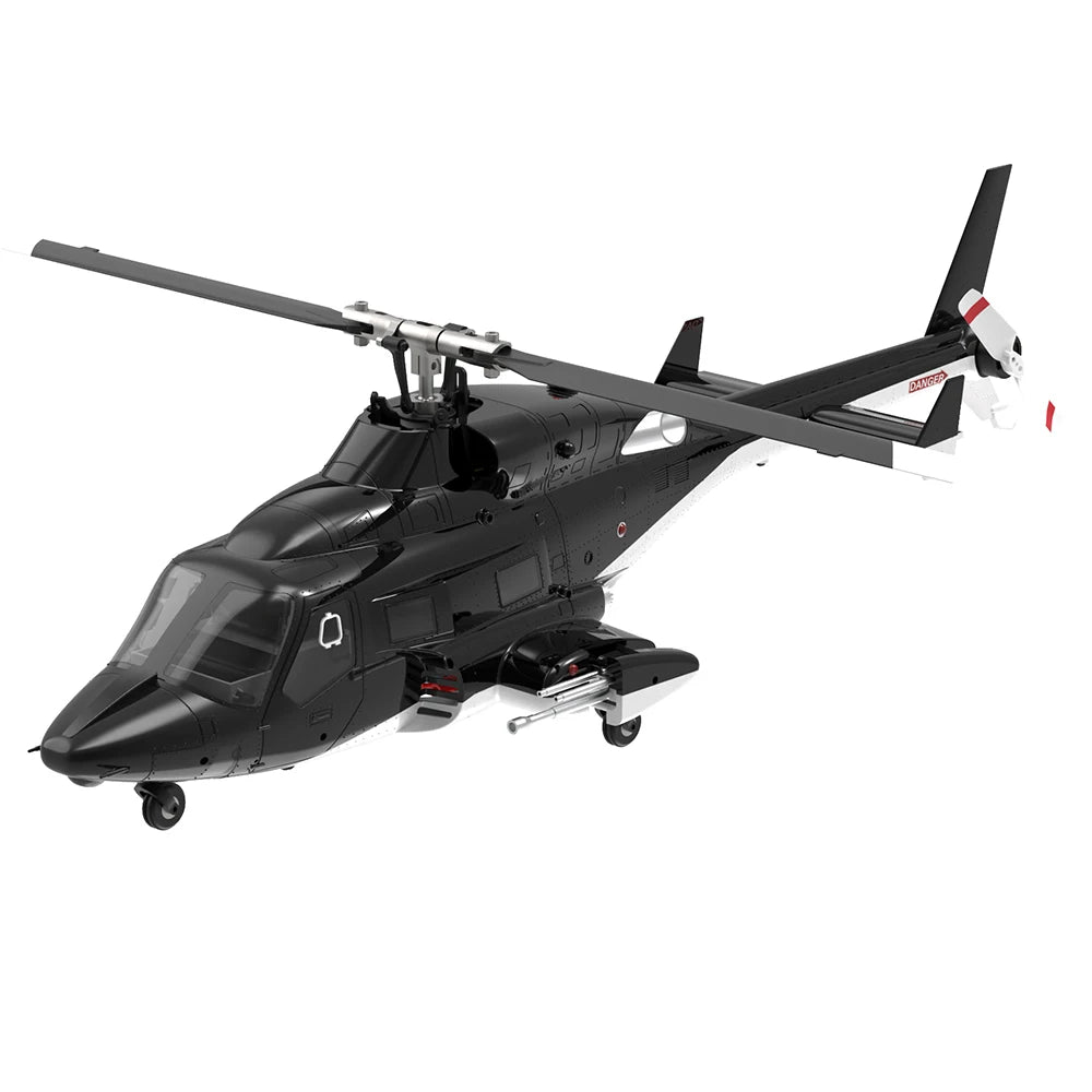 Eachine E188 AirWolf 2.4G 6CH 6G Optical Flow Localization LiDAR TOF Altitude Hold One Key Inverted Flight 1:34 RC Helicopter