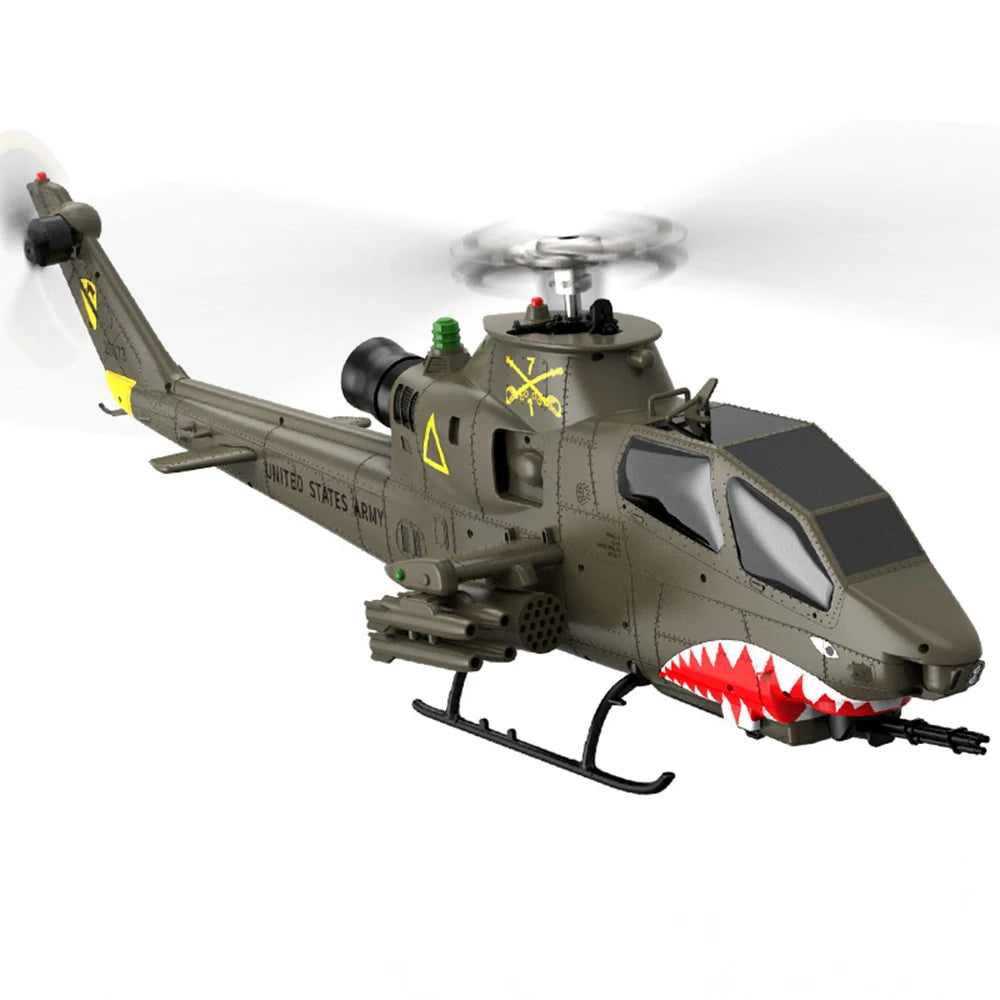 RC Helicopter F112S 9CH Plane 1/32 Brushless 6-axis Gyro GPS Positioning 12min Flight Time with Laser Radar Optical Flow